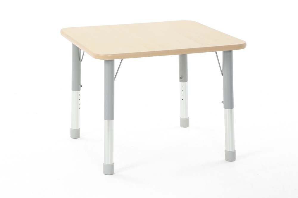 Quadrat-Tisch Tischoberfläche - HPL, 75 x 75 cm, höhenverstellbar